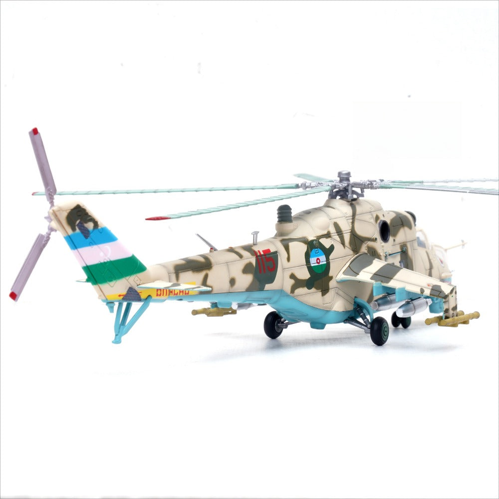 1/72 Scale Mil Mi-24V Azerbaijan Attack Helicopter Diecast Model Aircraft