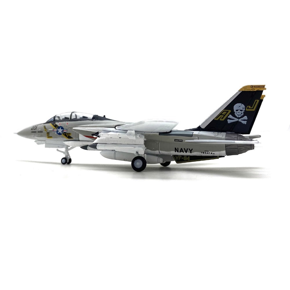 1/100 Scale Grumman F-14A Tomcat American Fighter Diecast Model Aircraft