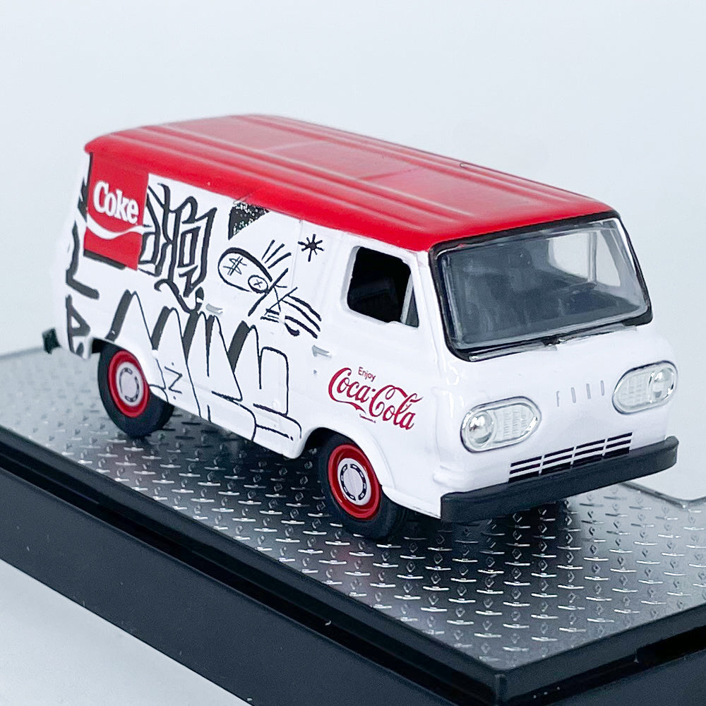 1/64 Scale 1965 Ford Econoline Coke Delivery Van Diecast Model