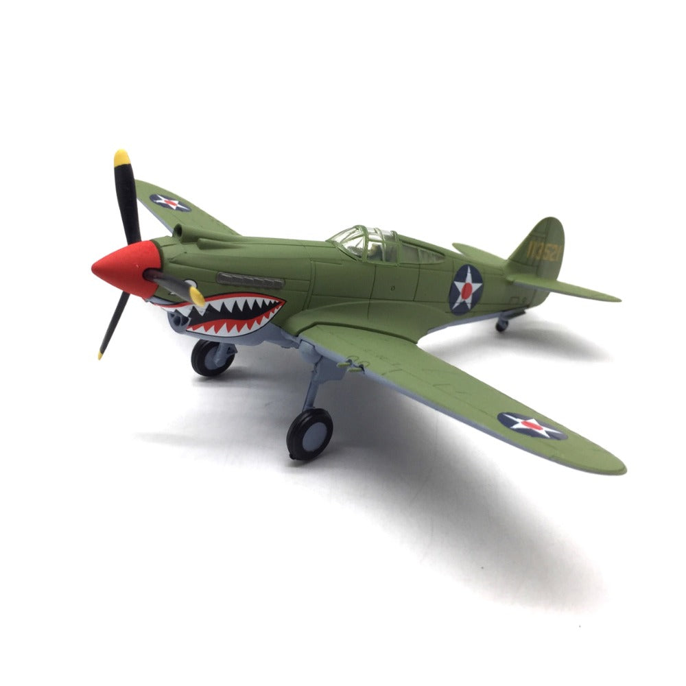 1/72 Scale Curtiss P-40 Warhawk American Fighter-Bomber Flying Tiger Diecast Model Aircraft