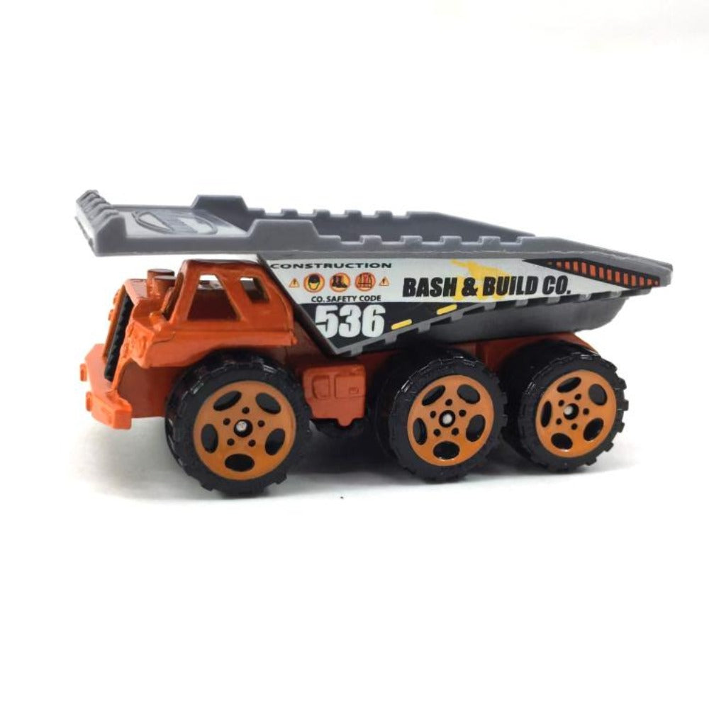 Matchbox 3-Axle Dump Truck 536 BASH & BUILD CO Diecast Model