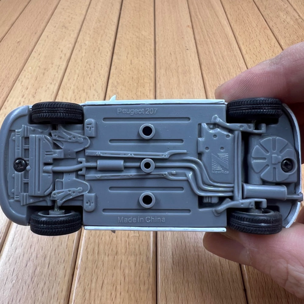 1/43 Scale Peugeot 207 Police Car Diecast Model