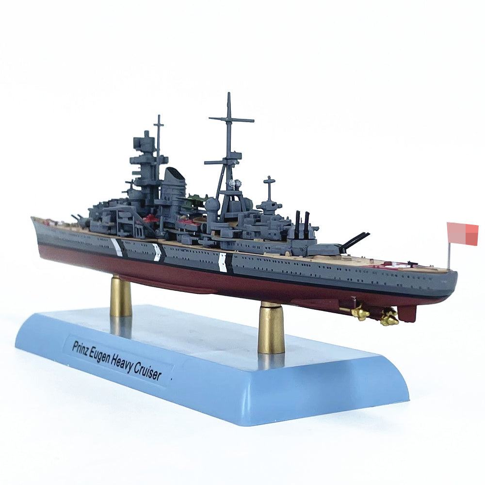 1/1000 Scale Prinz Eugen WWII German Admiral Hipper-Class Heavy Cruiser Diecast Model