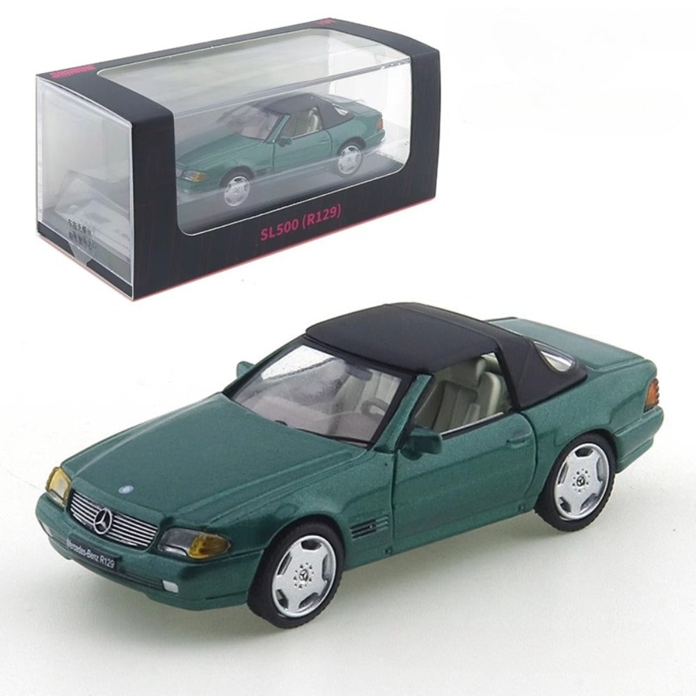 1/64 Scale Mercedes-Benz R129 SL500 Convertible Diecast Model Car