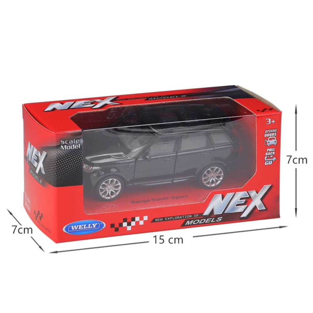 1/36 Scale Range Rover Sport Luxury SUV Diecast Model Car Pull Back Toy