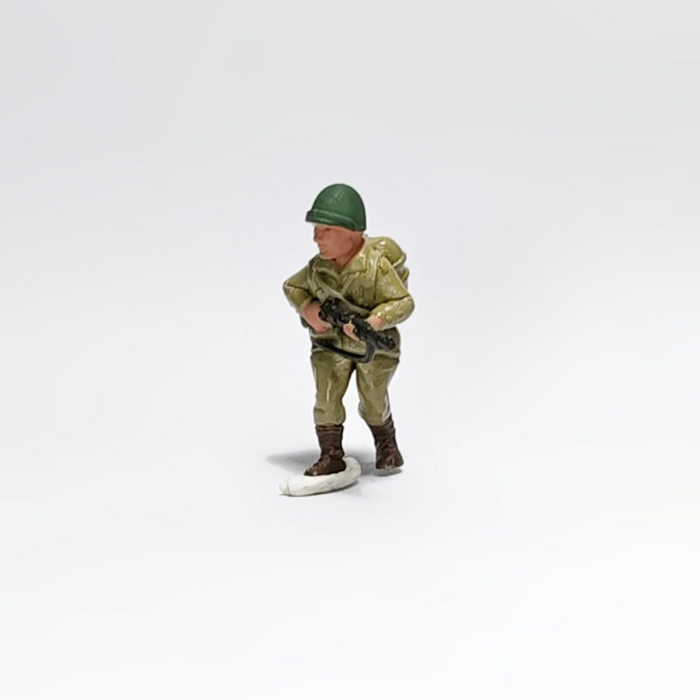 1/72 Scale WWII Polish Soldiers Painted Figures for Model Dioramas