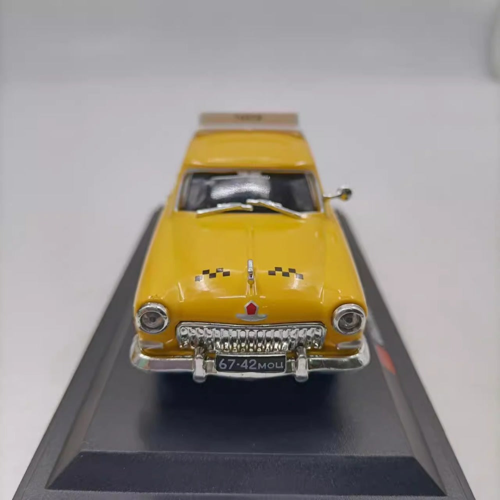 1/43 Scale 1956 GAZ M21 Volga Moscow Taxi Diecast Model Car