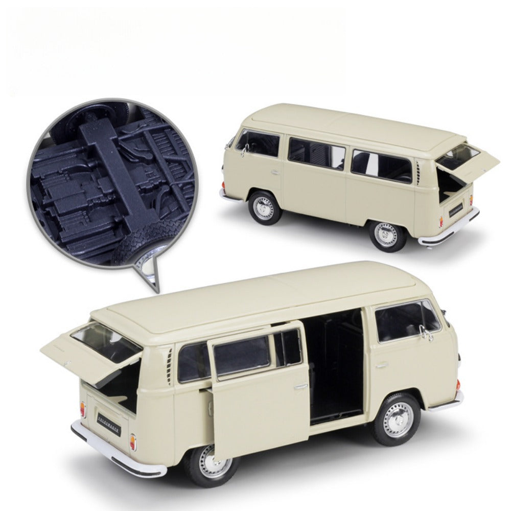 1/24 Scale 1972 Volkswagen Type 2 Bus Diecast Model
