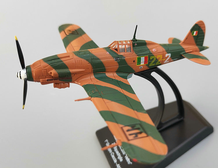 1/72 Scale Macchi C.205 Veltro WWII Italian Fighter Diecast Model Aircraft