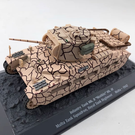 1/43 Scale 1942 Infantry Tank Mark II Matilda Diecast Model