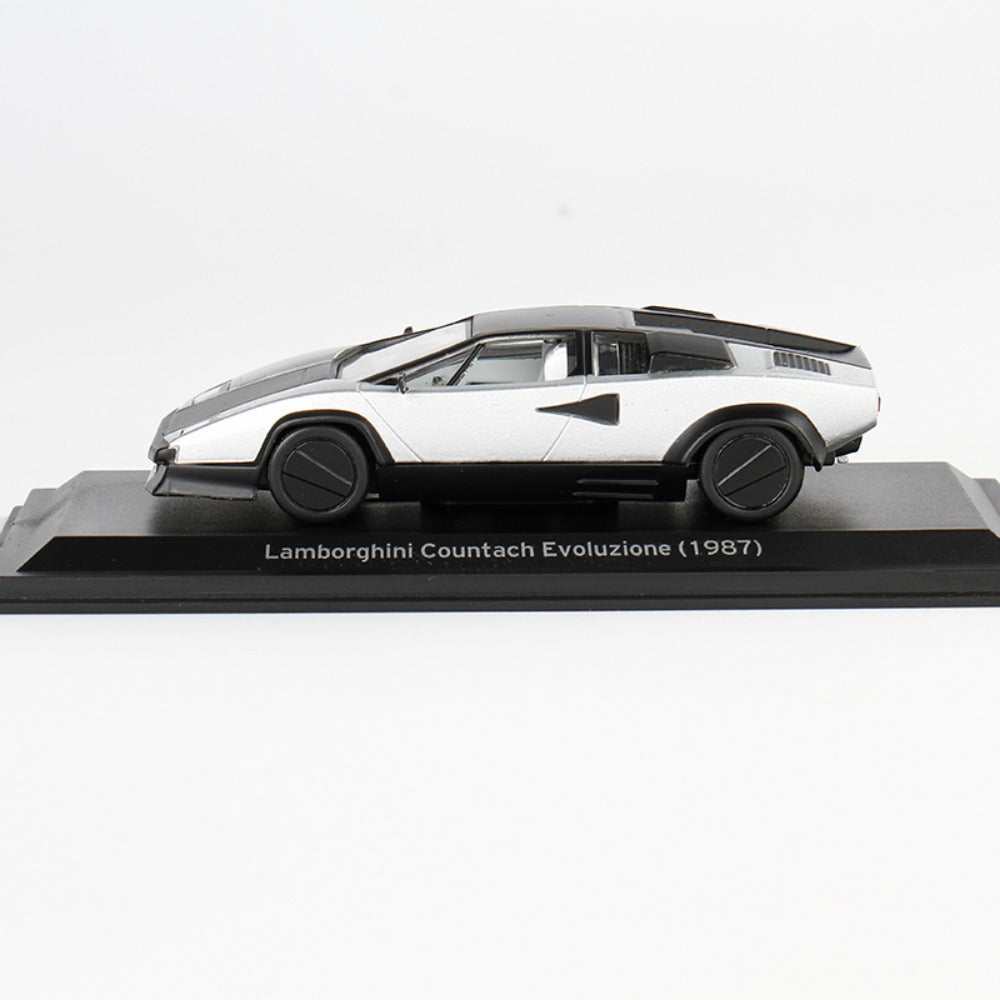 1/43 Scale 1987 Lamborghini Countach Evoluzione Diecast Model Car