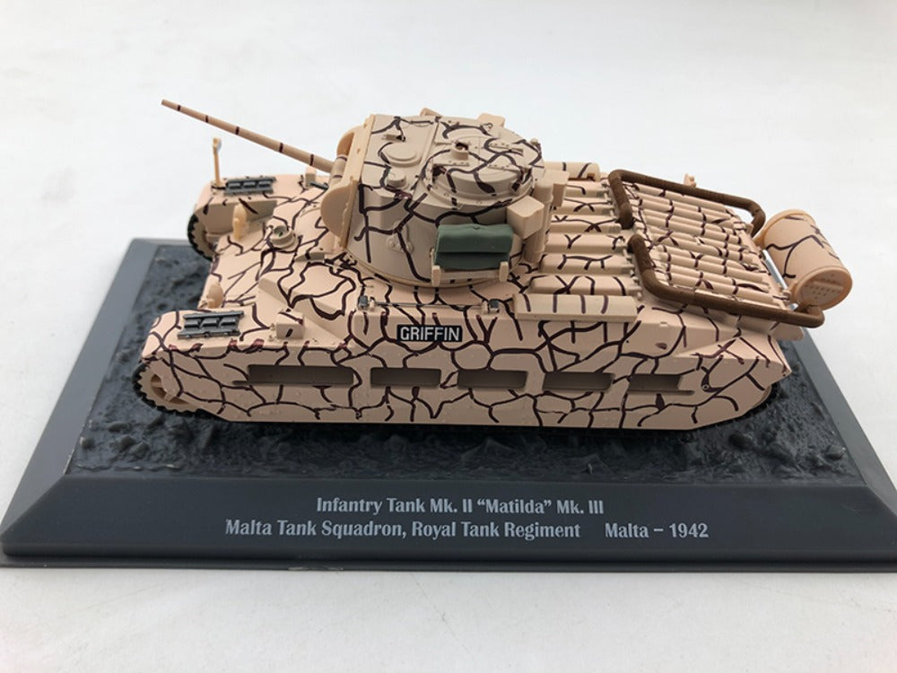 1/43 Scale 1942 Infantry Tank Mark II Matilda Diecast Model