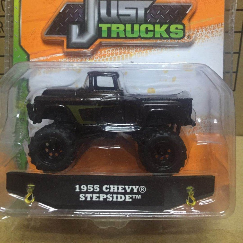1/64 Scale 1955 Chevrolet Apache Stepside Monster Truck Diecast Model Car