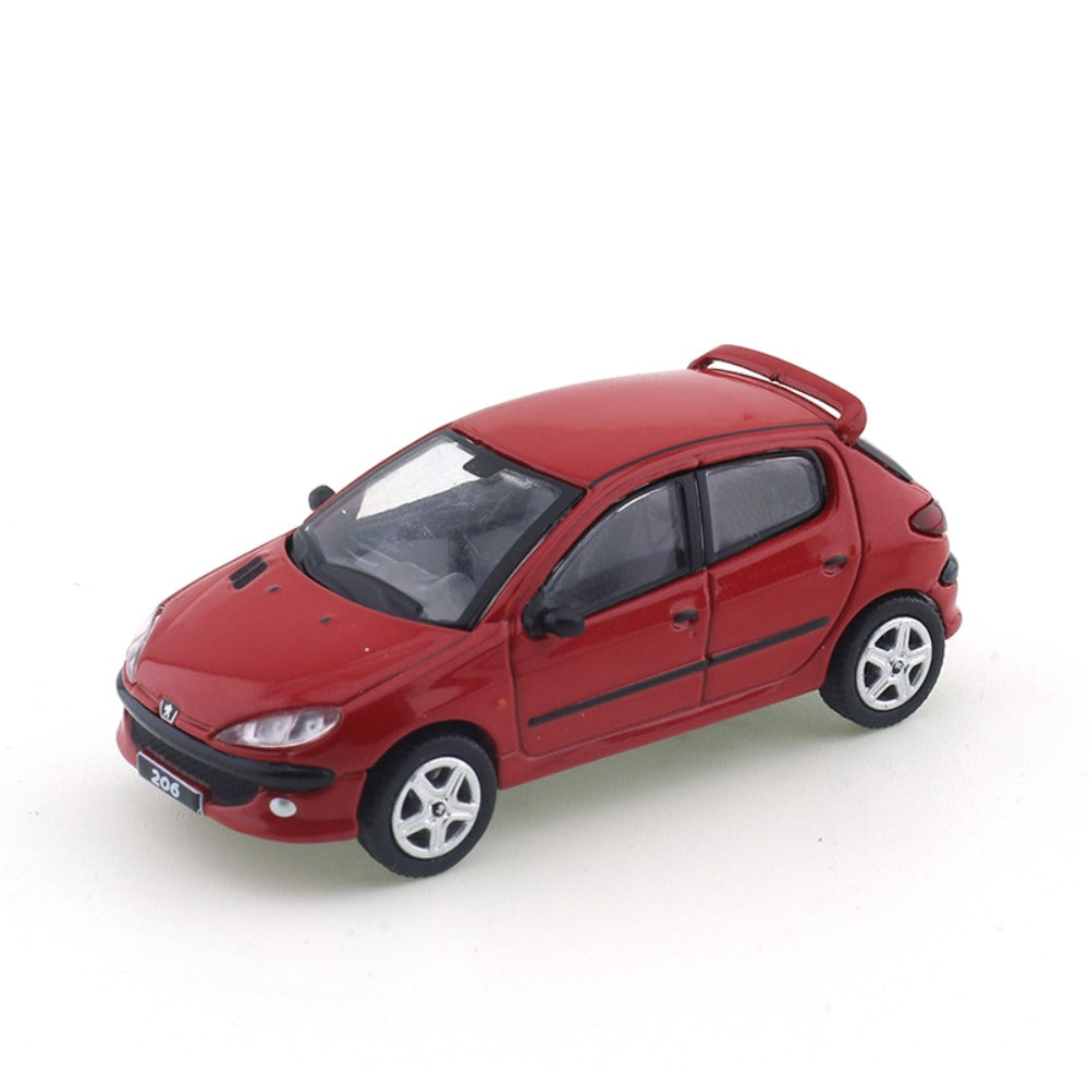 1/64 Scale Peugeot 206 5-door Hatchback Diecast Model Car