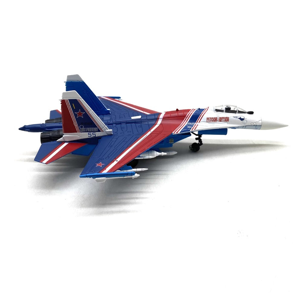 1/100 Scale Sukhoi Su-35 Super Flanker Russian Fighter Diecast Model Aircraft