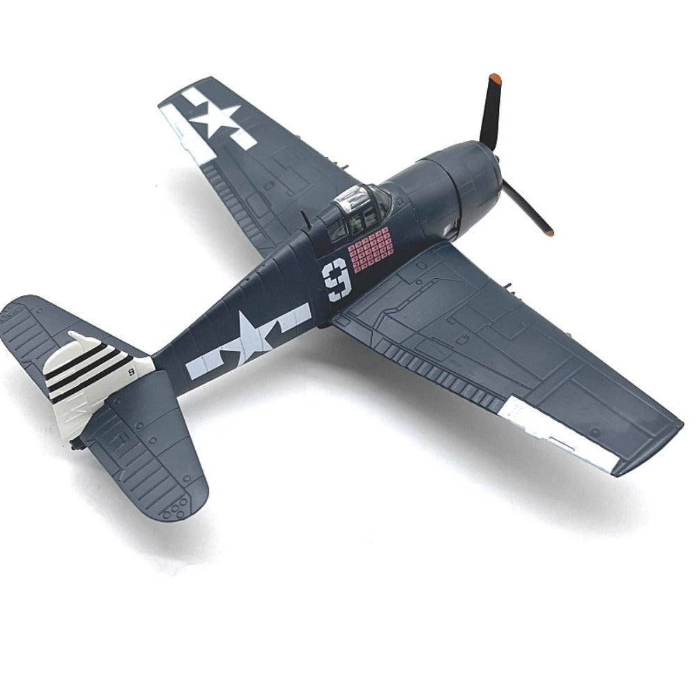 1/72 Scale Grumman F6F Hellcat American Carrier-based Fighter Diecast Model Aircraft