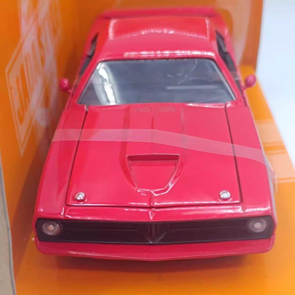 1/24 Scale 1973 Plymouth Barracuda Diecast Model Car