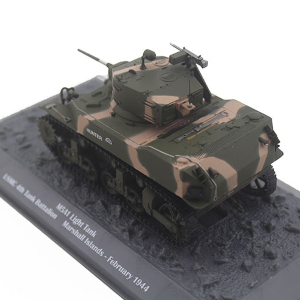 1/43 Scale 1944 M5A1 WWII US Light Tank Diecast Model