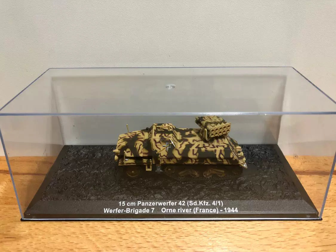 1/72 Scale 1944 Panzerwerfer 42 Sd.Kfz.4/1 WWII German Rocket Launcher Diecast Model