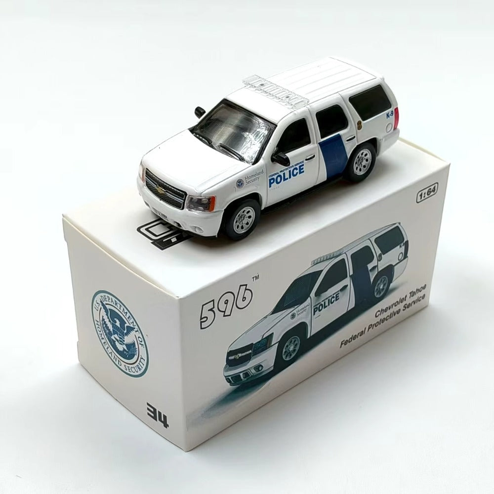 1/64 Scale Chevrolet Tahoe Homeland Security Federal Protective Service Diecast Model Car