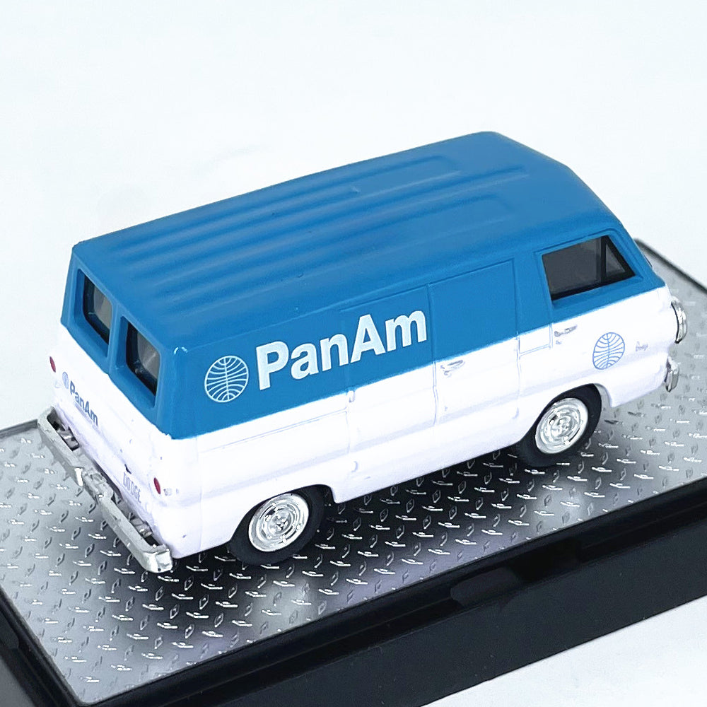 1/64 Scale 1964 Dodge A100 Panel Van PanAm Diecast Model