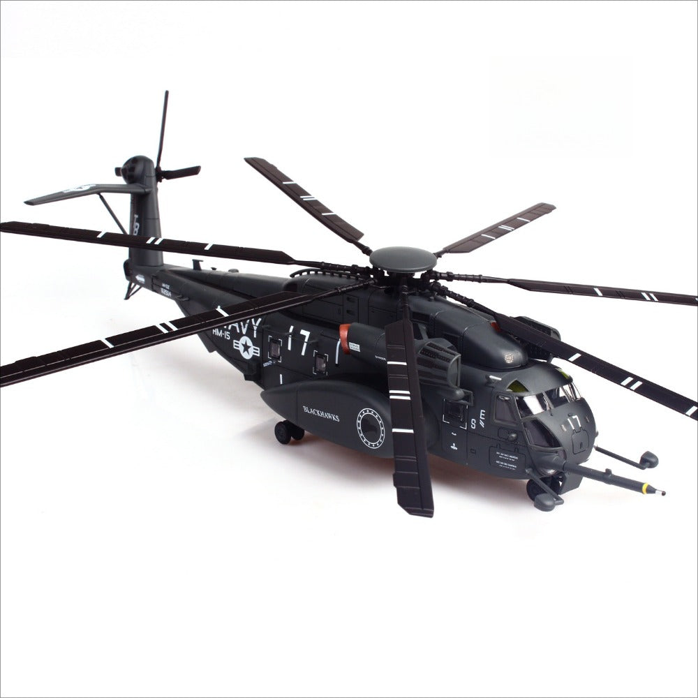 1/72 Scale Sikorsky MH-53E Sea Dragon Heavy Lift Helicopter US Navy HM-15 Blackhawks #17 Diecast Model