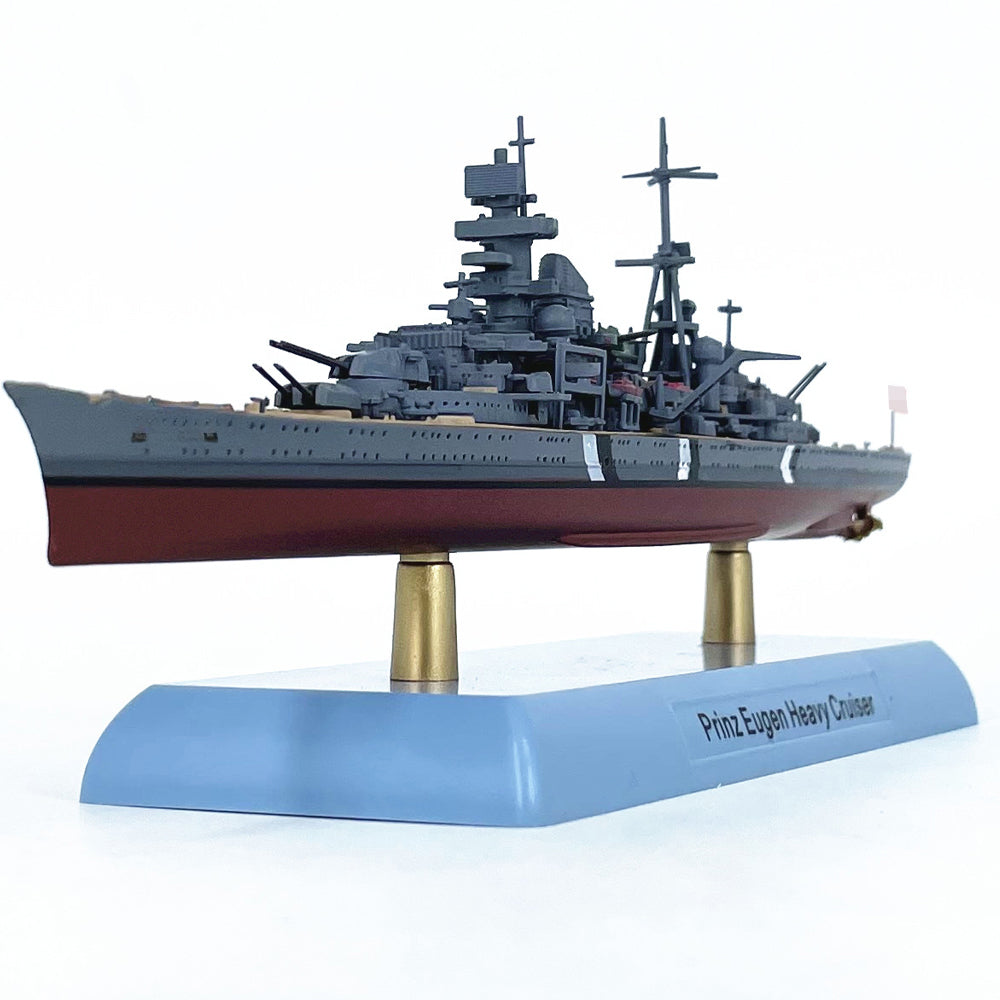 1/1000 Scale Prinz Eugen WWII German Admiral Hipper-Class Heavy Cruiser Diecast Model