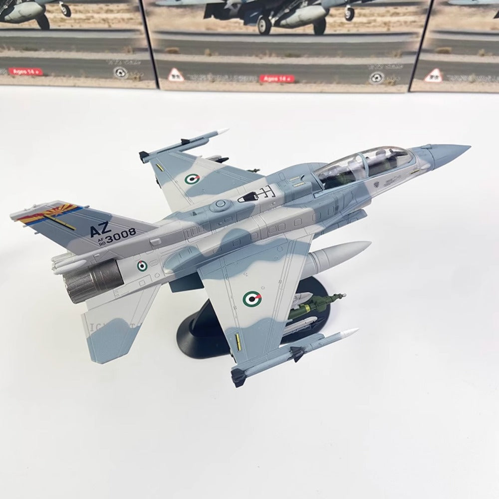 1/72 Scale F-16F Fighting Falcon UAE Air Force Fighter Aircraft Diecast Model