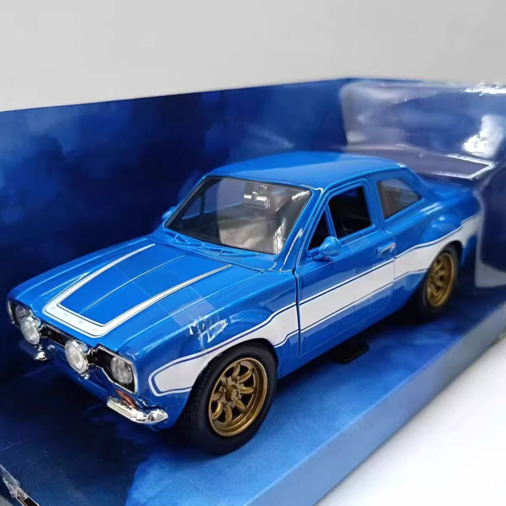 1/24 Scale Brain's Ford Escort Diecast Model Car