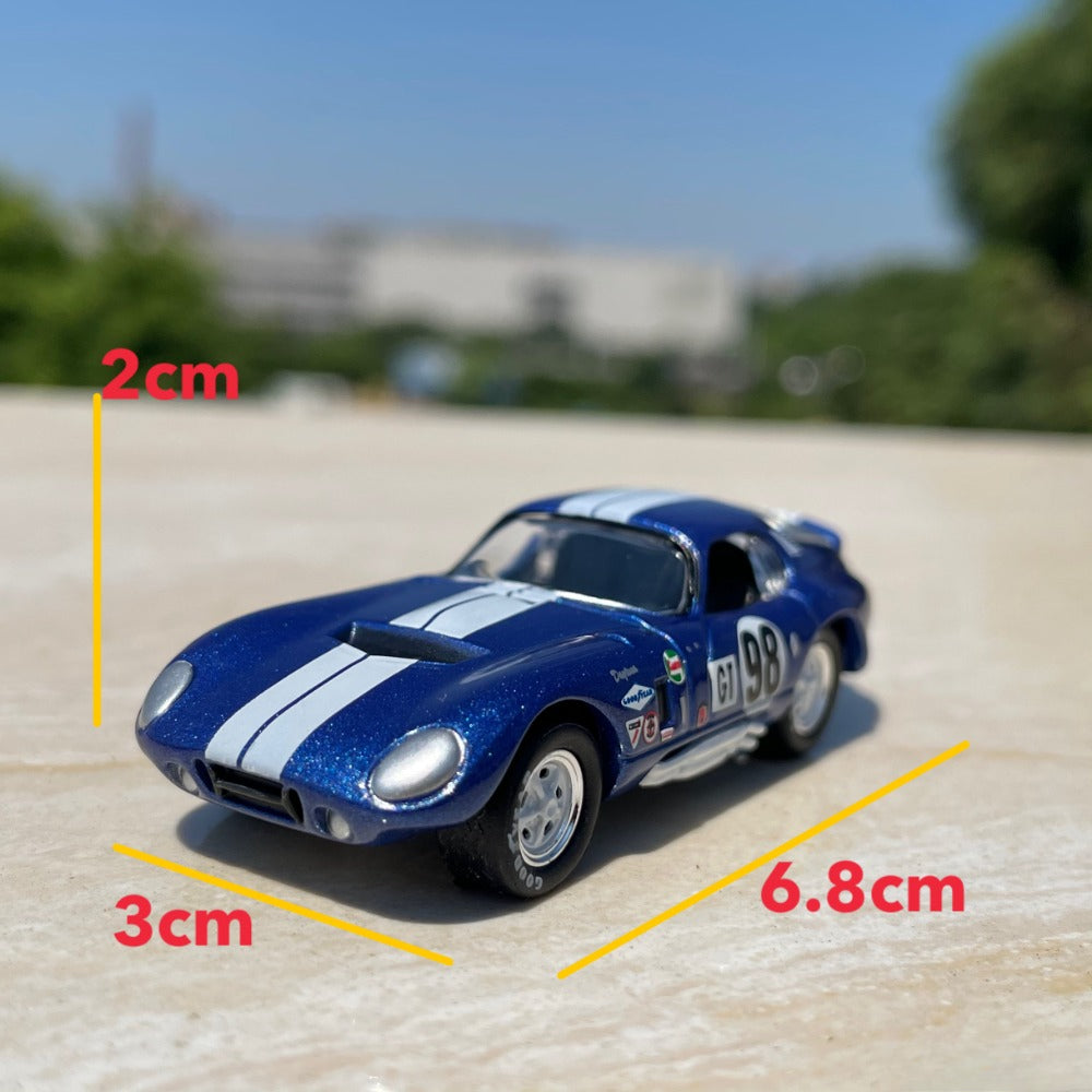 1/64 Scale Shelby Daytona Coupe Racing Car Diecast Model