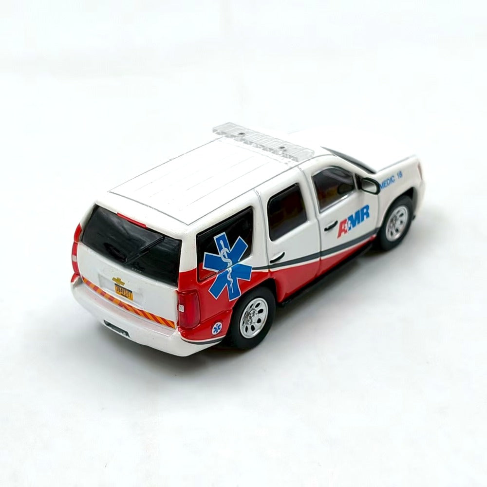 1/64 Scale Chevrolet Tahoe AMR American Medical Response Diecast Model Car