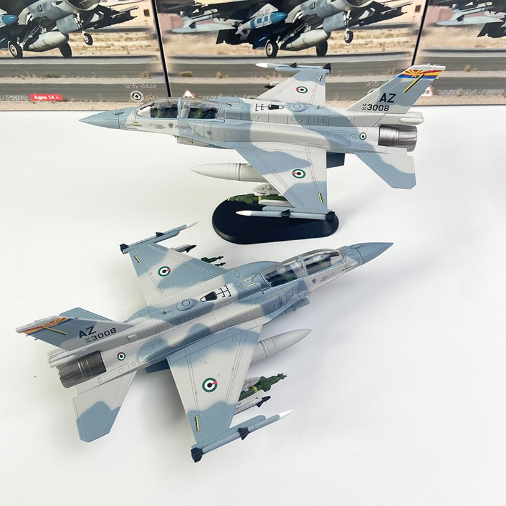 1/72 Scale F-16F Fighting Falcon UAE Air Force Fighter Aircraft Diecast Model