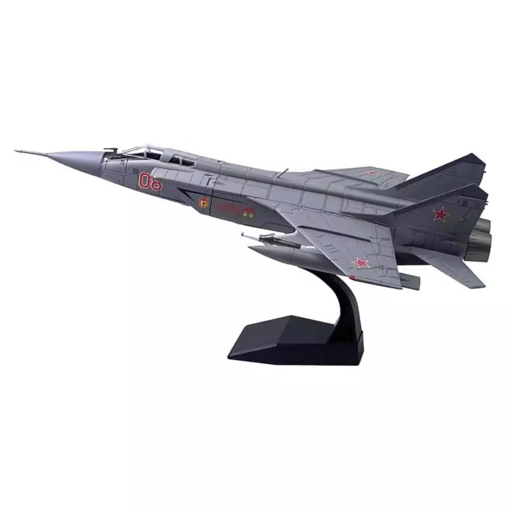 1/72 Scale Mikoyan MiG-31 Foxhound Interceptor Aircraft Diecast Model