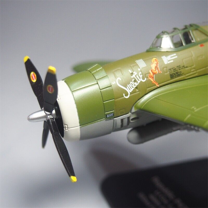 1/72 Scale P-47D "Sweetie" Thunderbolt WWII Fighter Diecast Aircraft Model