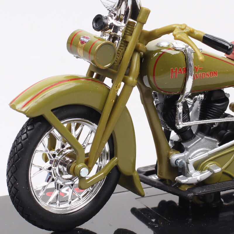 1/18 Scale 1928 Harley-Davidson JDH Twin Cam Diecast Model Motorcycle