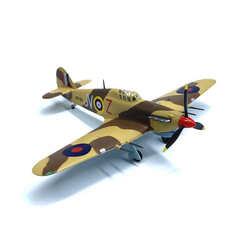 1/72 scale prebuilt Hurricane fighter WWII aircraft model 37269