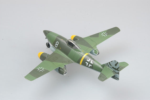 prebuilt 1/72 scale Me 262 A-1a fighter aircraft model 36366