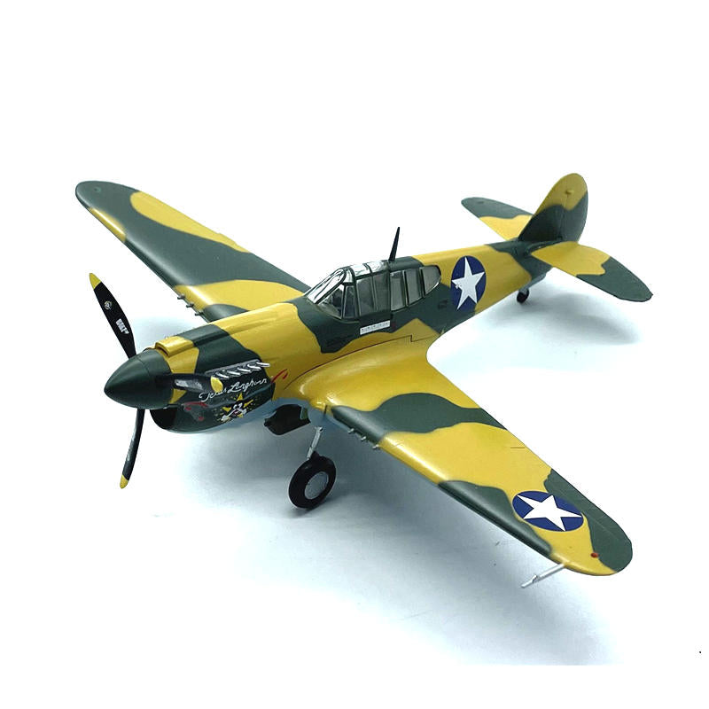 1/72 scale prebuilt P-40E WWII fighter aircraft model 37273