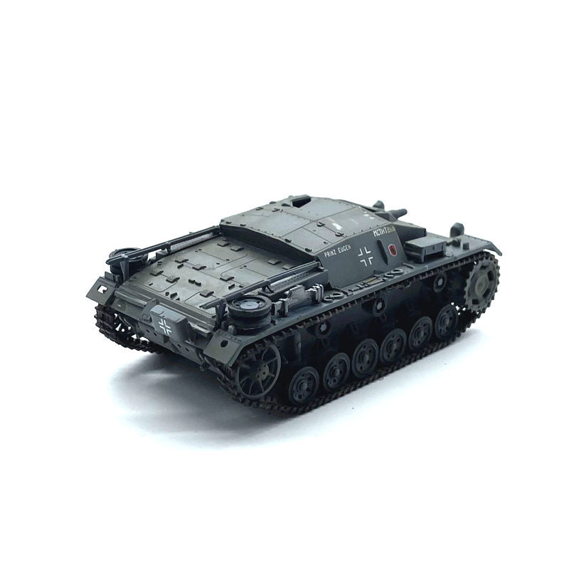 prebuilt 1/72 scale WWII StuG III assault gun vehicle model 36140