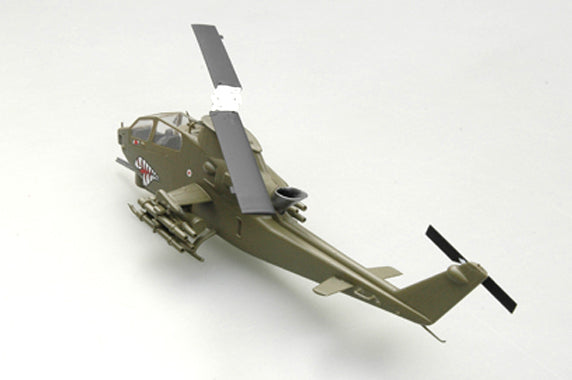 prebuilt 1/72 scale AH-1F Cobra helicopter model 37098