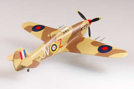 1/72 scale prebuilt Hurricane fighter WWII aircraft model 37269