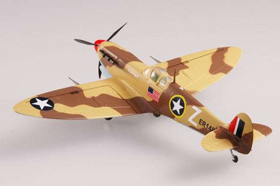 prebuilt 1/72 scale Spitfire Mk Vb fighter aircraft model 37219