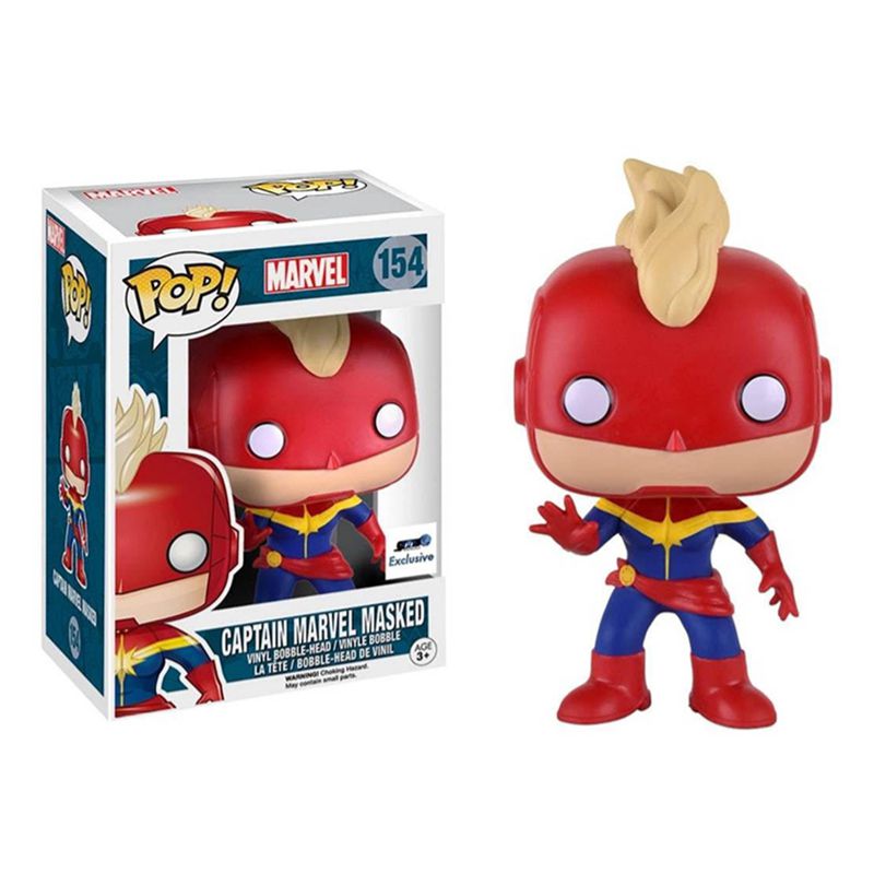Collectible Funko POP Marvel Series Avengers Spider-Man Captain America Hulk Thor Deadpool Loki Venom Guardians of the Galaxy Vinyl Action Figures