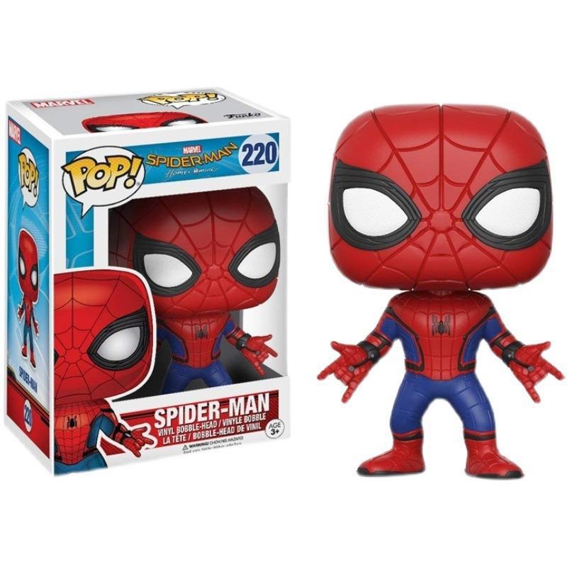 Collectible Funko POP Marvel Series Avengers Spider-Man Captain America Hulk Thor Deadpool Loki Venom Guardians of the Galaxy Vinyl Action Figures