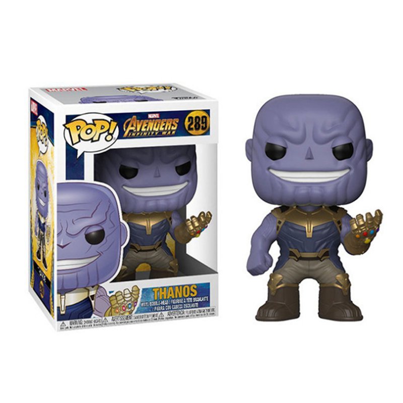 Collectible Funko POP Marvel Series Avengers Spider-Man Captain America Hulk Thor Deadpool Loki Venom Guardians of the Galaxy Vinyl Action Figures