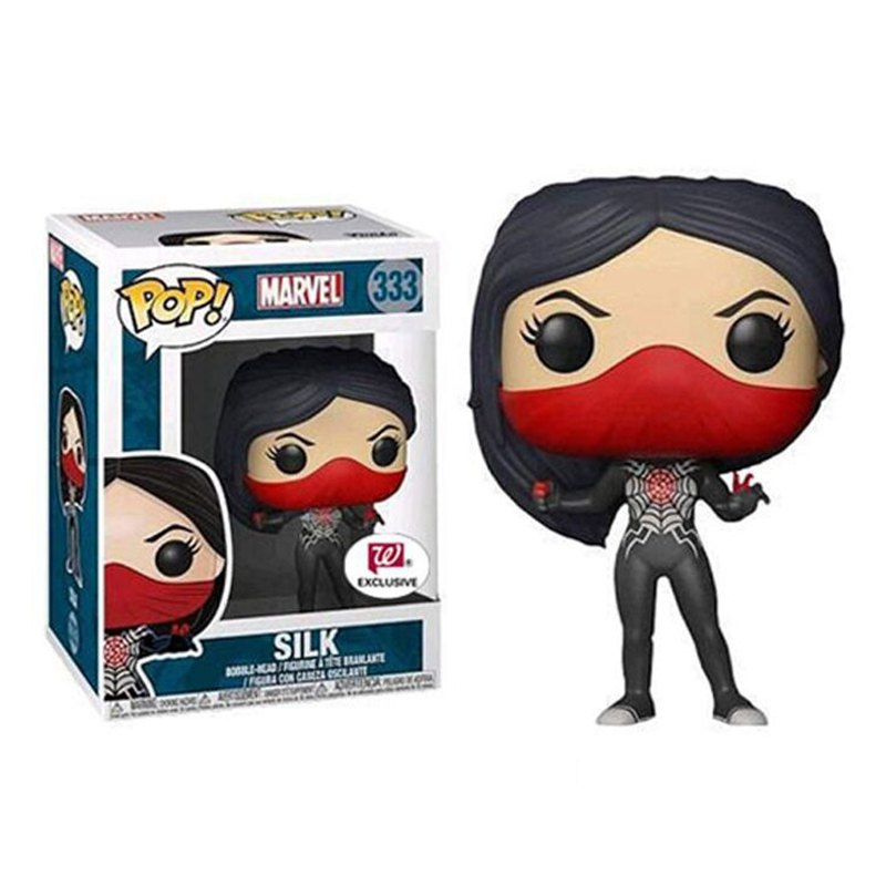Collectible Funko POP Marvel Series Avengers Spider-Man Captain America Hulk Thor Deadpool Loki Venom Guardians of the Galaxy Vinyl Action Figures