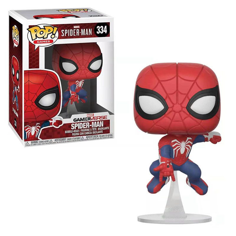 Collectible Funko POP Marvel Series Avengers Spider-Man Captain America Hulk Thor Deadpool Loki Venom Guardians of the Galaxy Vinyl Action Figures