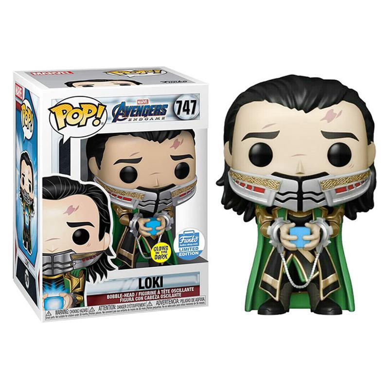 Collectible Funko POP Marvel Series Avengers Spider-Man Captain America Hulk Thor Deadpool Loki Venom Guardians of the Galaxy Vinyl Action Figures