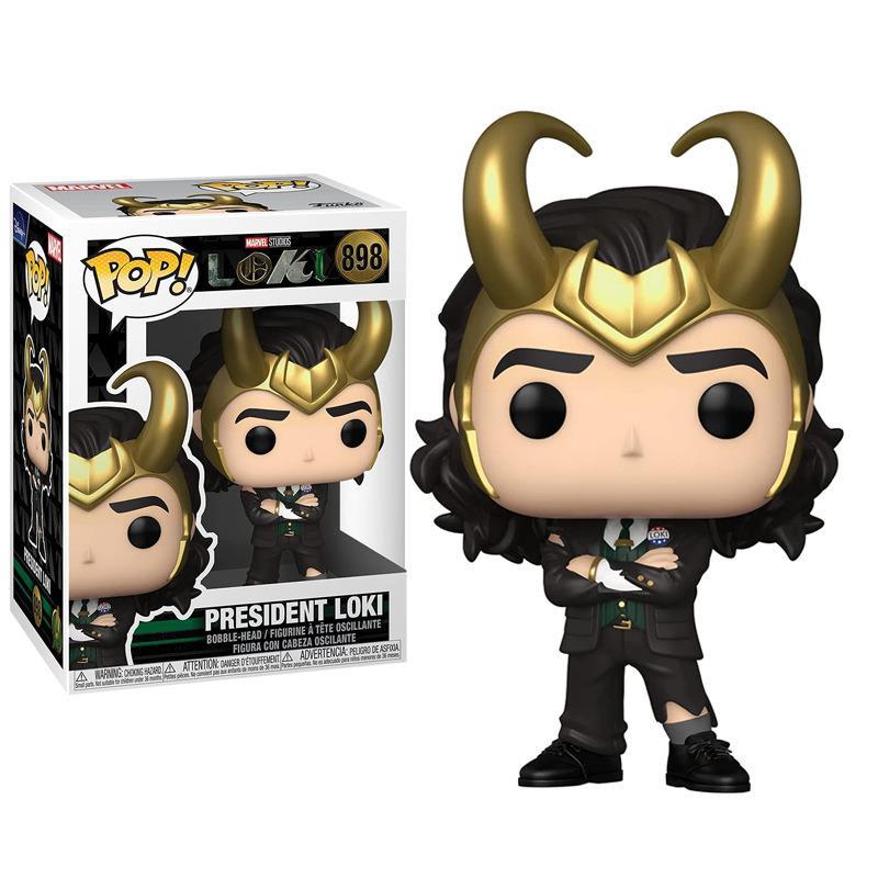 Collectible Funko POP Marvel Series Avengers Spider-Man Captain America Hulk Thor Deadpool Loki Venom Guardians of the Galaxy Vinyl Action Figures