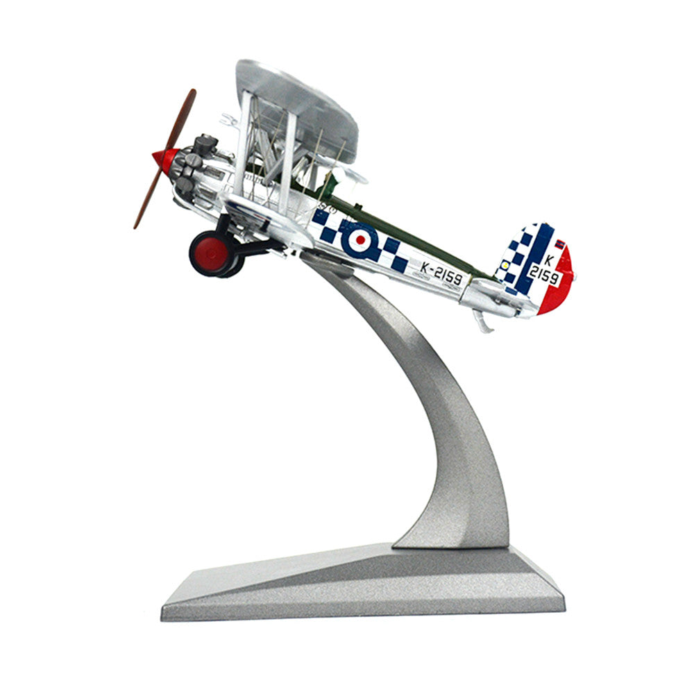 1/72 scale diecast Bristol Bulldog aircraft model